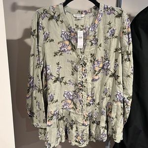 Light green blouse. Brand new. Never worn.